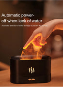Kinscoter aroma difusor umidificador de ar ultra-sônico fabricante névoa fria fogger led óleo essencial chama lâmpada difusor