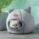 Novo conforto de sono profundo no inverno cama de gato iittle