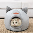Novo conforto de sono profundo no inverno cama de gato iittle