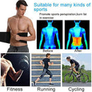 Cintura trimmer cinto fino masculino corpo shaper cinchers controle de barriga apoio lombar