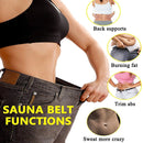 Cintura trimmer cinto fino masculino corpo shaper cinchers controle de barriga apoio lombar