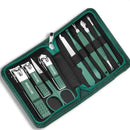 Kit profissional de cuidados com unhas com Conjunto de manicure e pedicure em aço inoxidável