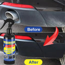 Restaurador de plástico para carro, produtos de limpeza de carro com brilho preto