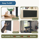 Anti gato scratch esteira aparável auto-adesivo tapete almofada gato pet scratcher móveis