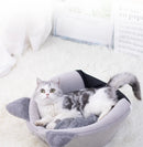 Novo conforto de sono profundo no inverno cama de gato iittle
