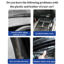 Restaurador de plástico para carro, produtos de limpeza de carro com brilho preto