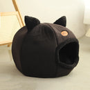 Novo conforto de sono profundo no inverno cama de gato iittle