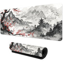 Sakura cenário mouse pad grande