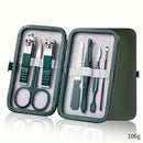 Kit profissional de cuidados com unhas com Conjunto de manicure e pedicure em aço inoxidável