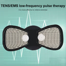 Massageador de pescoço mini massagem elétrica do pescoço ems cervical volta vértebra massagem remendo 8 modos aliviar relaxar ferramentas de fadiga muscular