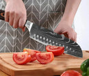 Damasco faca do chef facas de cozinha conjunto profissional desossa faca cutelo