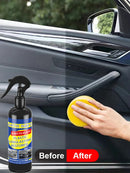 Restaurador de plástico para carro, produtos de limpeza de carro com brilho preto