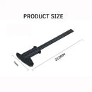 Paquimetro plástico vernier caliper display digital vernier régua 0 a 150mm ferramenta de medição