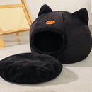 Novo conforto de sono profundo no inverno cama de gato iittle