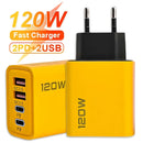 USB C PD carregador do telefone, carga rápida 3.0, tipo C, adaptador de carregamento rápido
