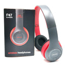 Bluetooth 5.0 Stereo P47 Headset, Jogo Desportivo Sem Fio, Série Dobrável, iPhone, Xiaomi