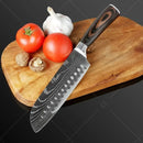 Damasco faca do chef facas de cozinha conjunto profissional desossa faca cutelo