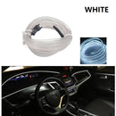 Led Interior do carro luz fria painel decorativo console auto led luzes ambientais 1/2/3/4/5m