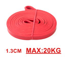 Faixa de resistência resistente látex esportes elástico