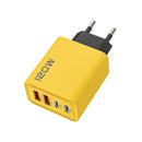 USB C PD carregador do telefone, carga rápida 3.0, tipo C, adaptador de carregamento rápido