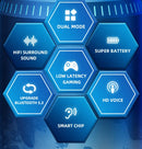 Escolha lenovo gm2 pro tws fones de ouvido sem fio fone de ouvido bluetooth 5.3 à prova dwaterproof água com microfone para xiaomi iphone