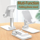 Suporte dobrável para celular, tablet, mesa de montagem, flexível, ajustável
