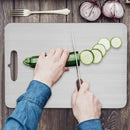 Tábuas De Corte De Titânio Para Cozinha Tábua De Aço Inoxidável 304 Espessada E De Dupla Face