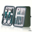 Kit profissional de cuidados com unhas com Conjunto de manicure e pedicure em aço inoxidável