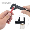 Paquimetro plástico vernier caliper display digital vernier régua 0 a 150mm ferramenta de medição