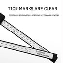 Paquimetro plástico vernier caliper display digital vernier régua 0 a 150mm ferramenta de medição