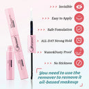 Diy kit de extensão de cílios cílios 200 peças clusters lash bond & seal