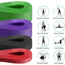 Faixa de resistência resistente látex esportes elástico