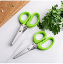 Tesoura de cozinha multifuncional de aço inoxidável, 3/5 camadas