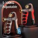 5-60kg/5-100kg força de aperto ginásio expansor de pulso fortalecedor de mão ajustável