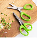 Tesoura de cozinha multifuncional de aço inoxidável, 3/5 camadas