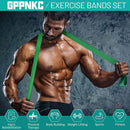 Faixa de resistência resistente látex esportes elástico