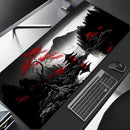 Sakura cenário mouse pad grande