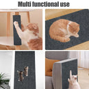 Anti gato scratch esteira aparável auto-adesivo tapete almofada gato pet scratcher móveis