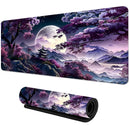 Sakura cenário mouse pad grande