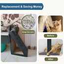 Anti gato scratch esteira aparável auto-adesivo tapete almofada gato pet scratcher móveis
