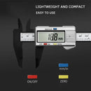 Paquimetro plástico vernier caliper display digital vernier régua 0 a 150mm ferramenta de medição