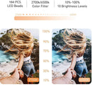 26 33cm luzes de vídeo luz regulável selfie led anel luz usb anel lâmpada iluminação com tripé suporte para fazer youtube ringlight