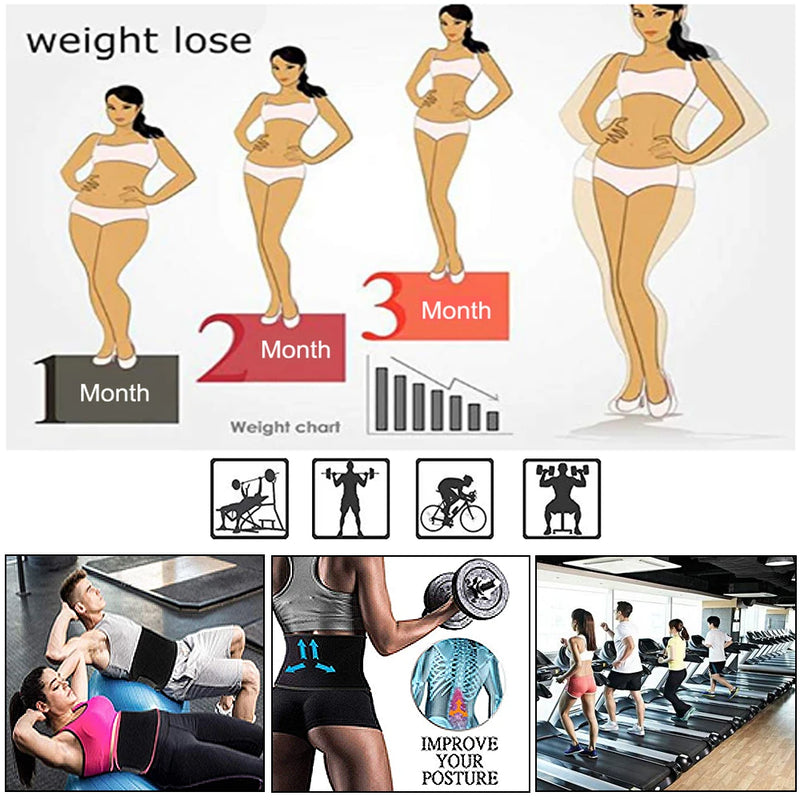 Cintura trimmer cinto fino masculino corpo shaper cinchers controle de barriga apoio lombar