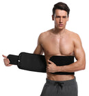 Cintura trimmer cinto fino masculino corpo shaper cinchers controle de barriga apoio lombar