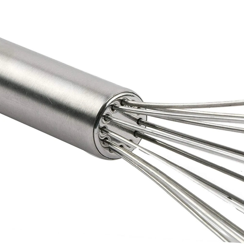 Lmetjma 8 "10" 12 "batedor de ovo de aço inoxidável batedor de ovo fio de cozinha