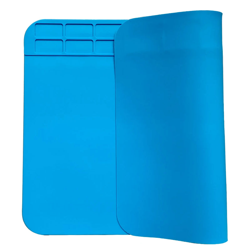 Esteira de solda esd antiestática, resistente ao calor, isolamento, kit de estação de solda
