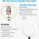 26 33cm luzes de vídeo luz regulável selfie led anel luz usb anel lâmpada iluminação com tripé suporte para fazer youtube ringlight