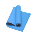 Tapete Yoga 4mm de espessura para exercício yoga e pilates ginástica esteira equipamentos fitness