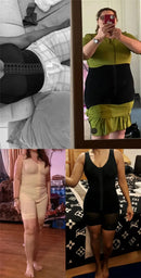 Corpo inteiro shapewear compressão cinto fajas colombiano roupa interior corretiva barriga controle