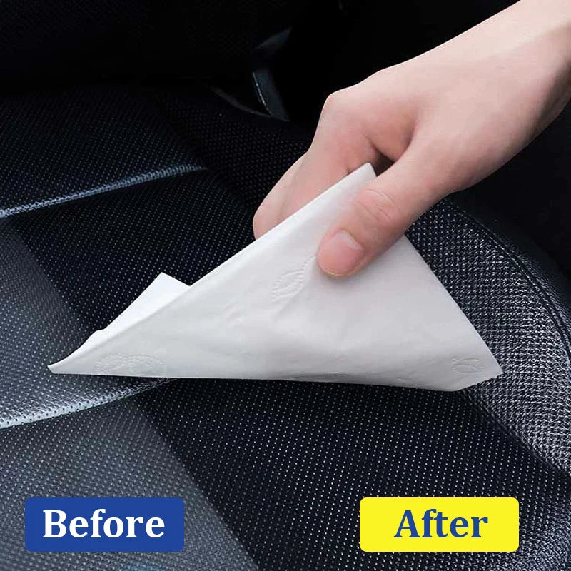Restaurador de plástico para carro, produtos de limpeza de carro com brilho preto